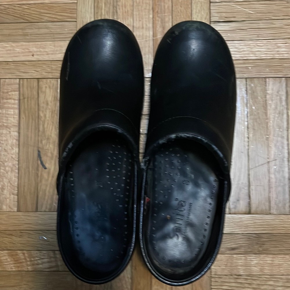 Leather Clogs - image 1